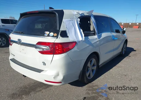 2018 Honda Odyssey Ex-L из США, поврежденный, VIN 5FNRL6H78JB021832